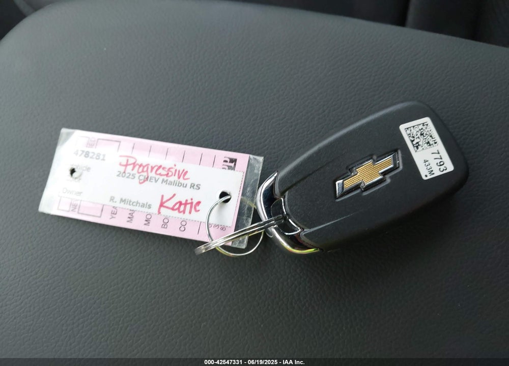 2025 CHEVROLET MALIBU VIN: 1G1ZG5STXSF137401