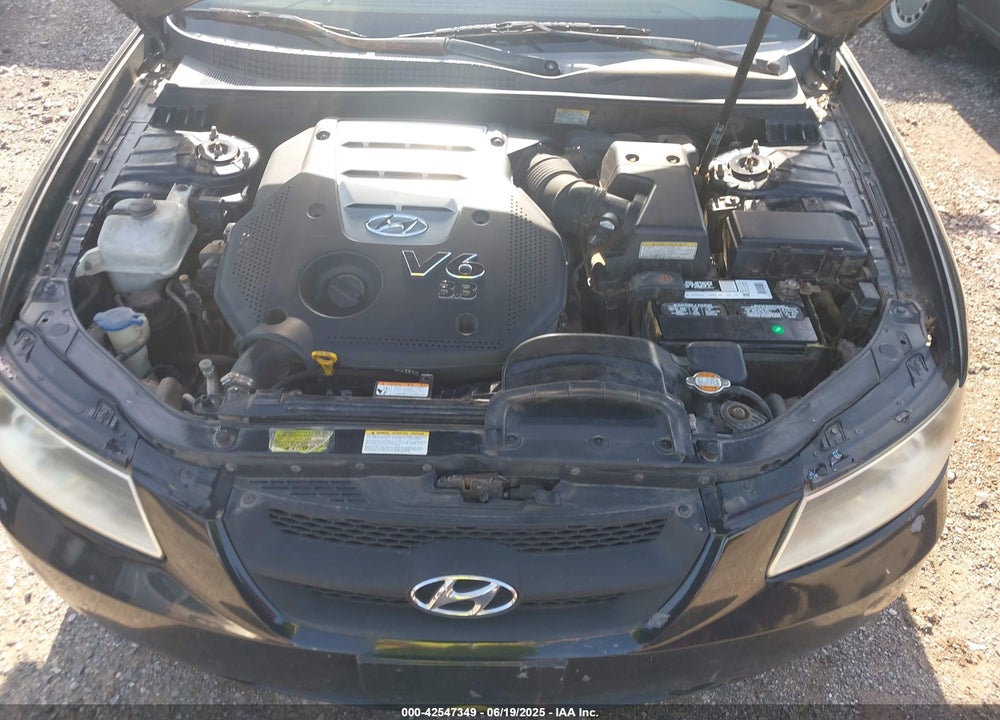 2006 HYUNDAI SONATA GLS V6/LX V6 VIN: 5NPEU46F76H044439