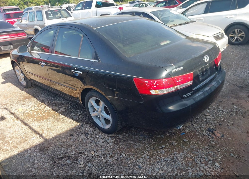 2006 HYUNDAI SONATA GLS V6/LX V6 VIN: 5NPEU46F76H044439