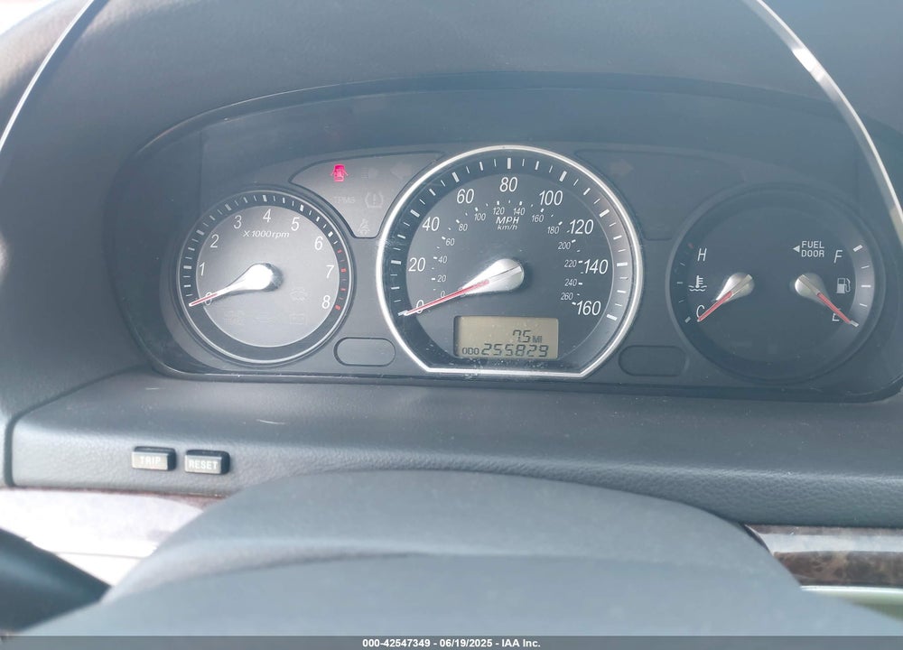 2006 HYUNDAI SONATA GLS V6/LX V6 VIN: 5NPEU46F76H044439