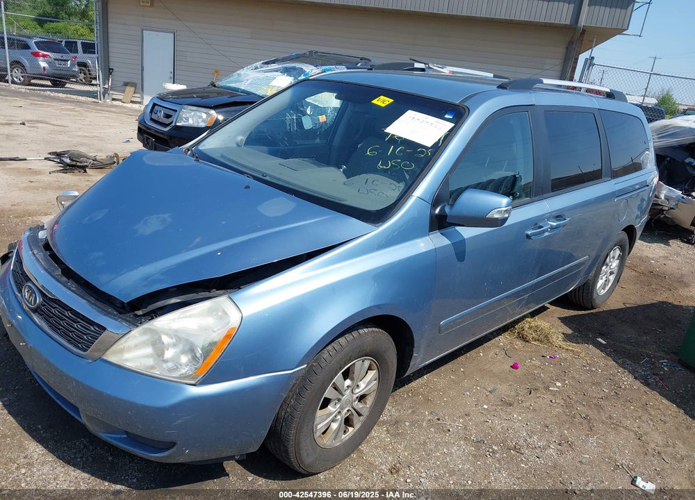 2012 KIA SEDONA VIN: KNDMG4C77C6434107