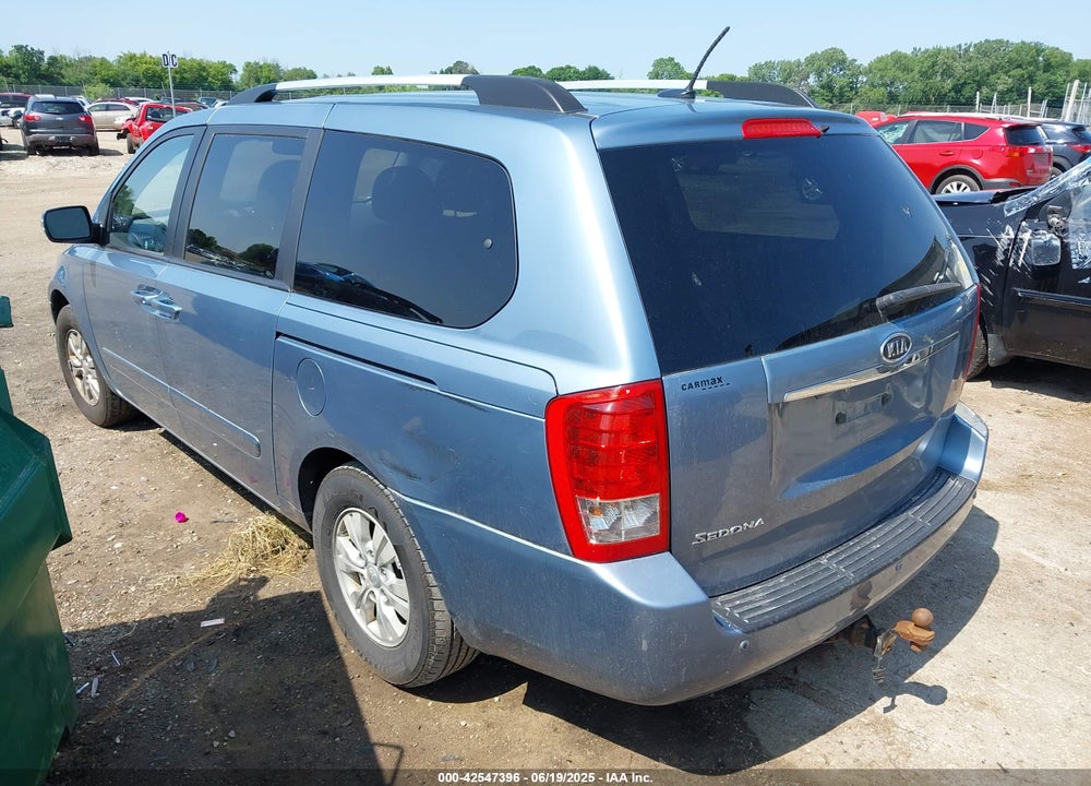 2012 KIA SEDONA VIN: KNDMG4C77C6434107
