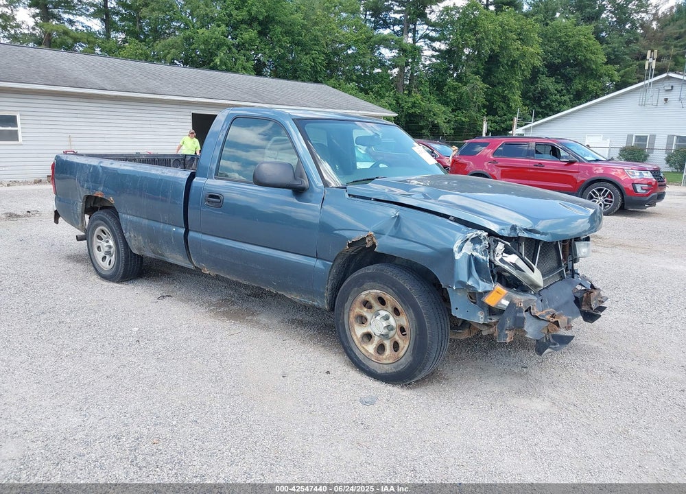 2006 CHEVROLET SILVERADO 1500 WORK TRUCK VIN: 1GCEC14X66Z119363