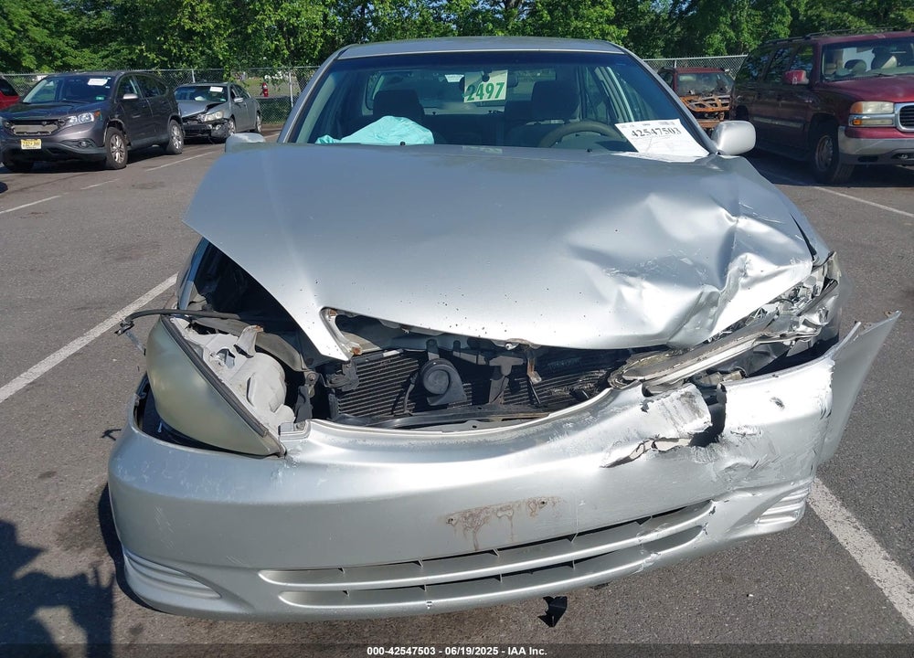 2002 TOYOTA CAMRY LE VIN: 4T1BE32K22U530911