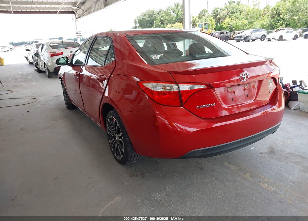 2016 TOYOTA COROLLA VIN: 2T1BURHE8GC675662