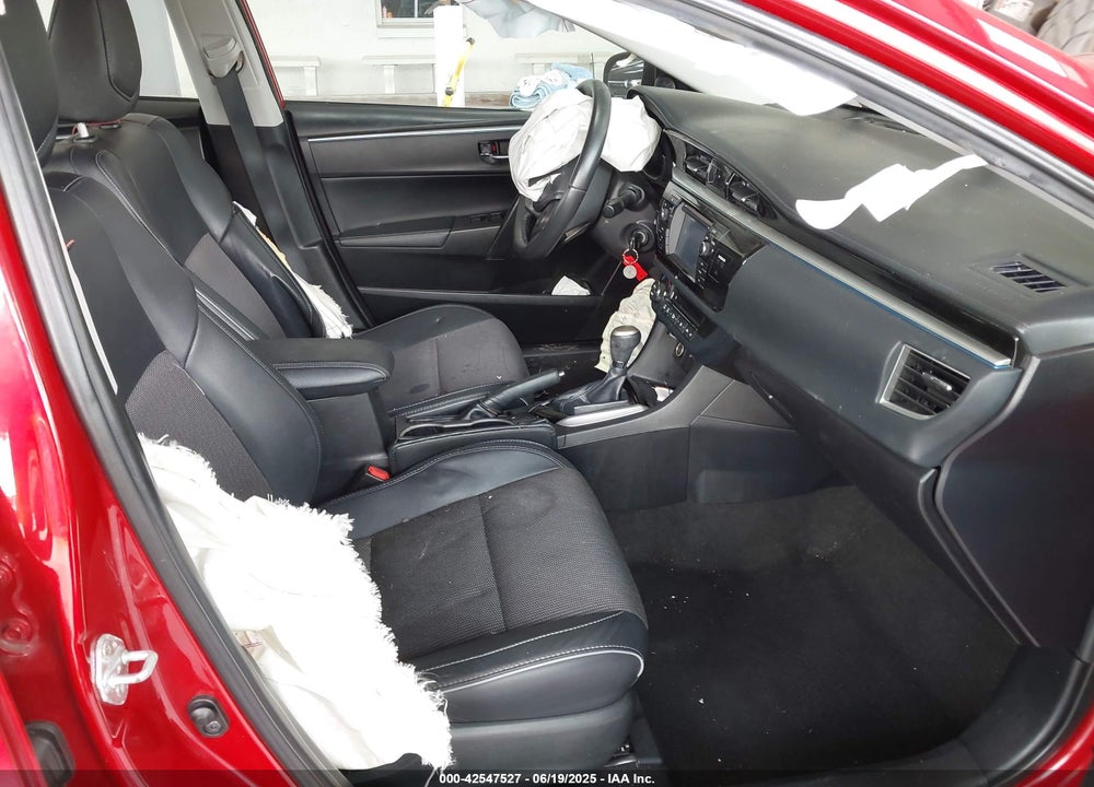 2016 TOYOTA COROLLA VIN: 2T1BURHE8GC675662