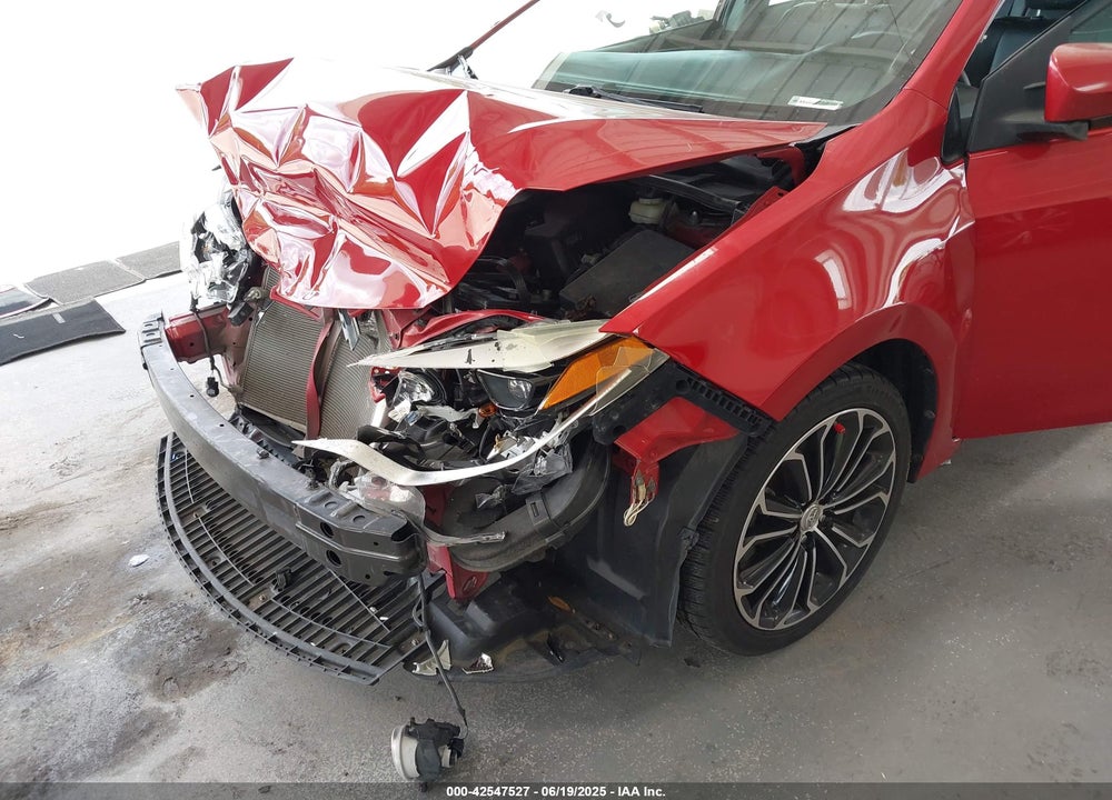 2016 TOYOTA COROLLA VIN: 2T1BURHE8GC675662