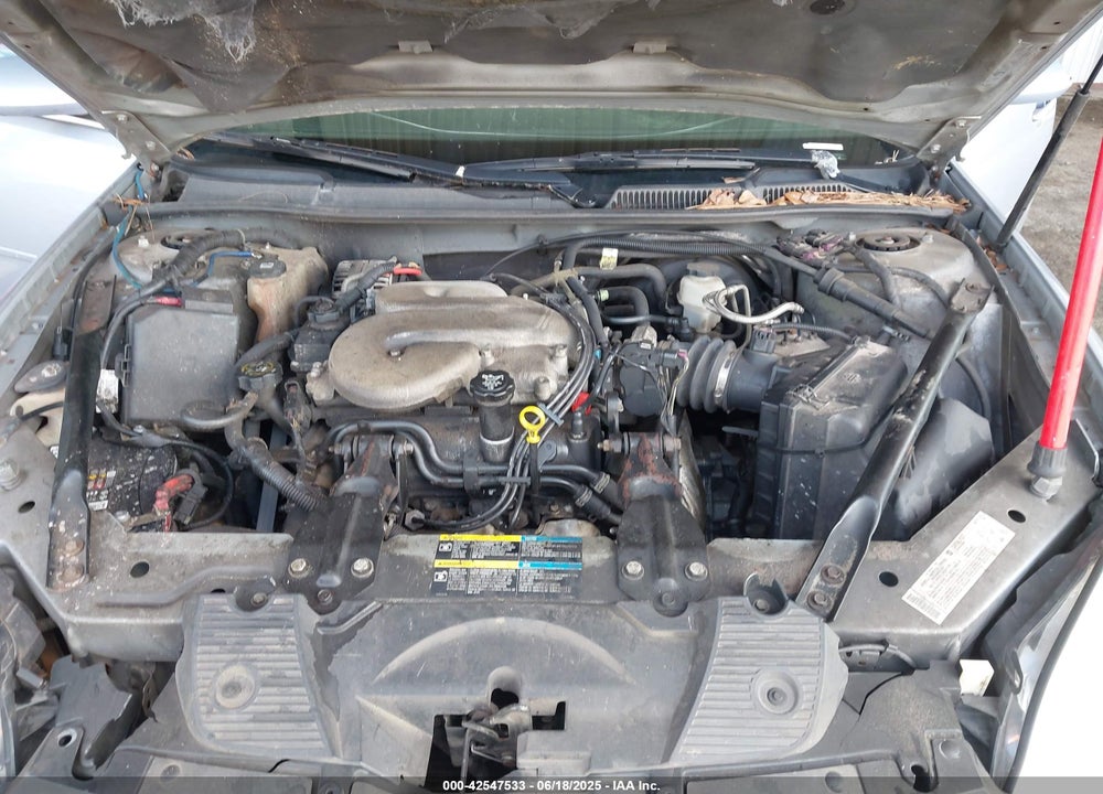 2006 CHEVROLET IMPALA LT VIN: 2G1WC581869243395