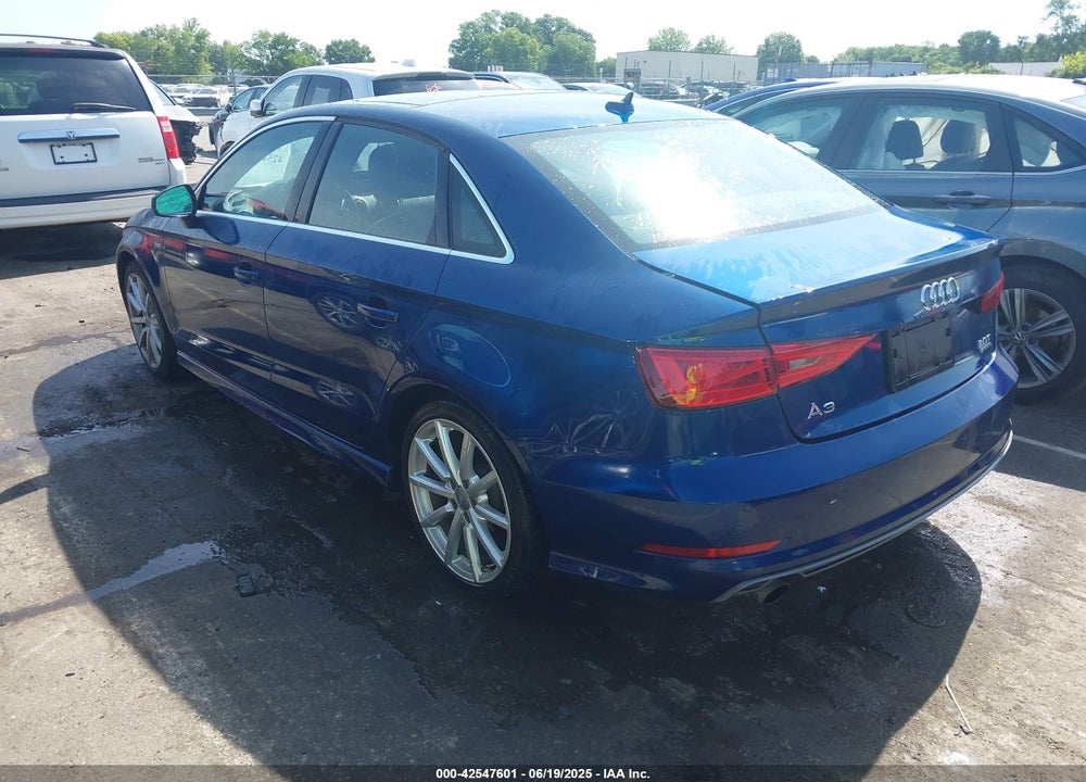 2016 AUDI A3 VIN: WAUJ8GFF8G1062636