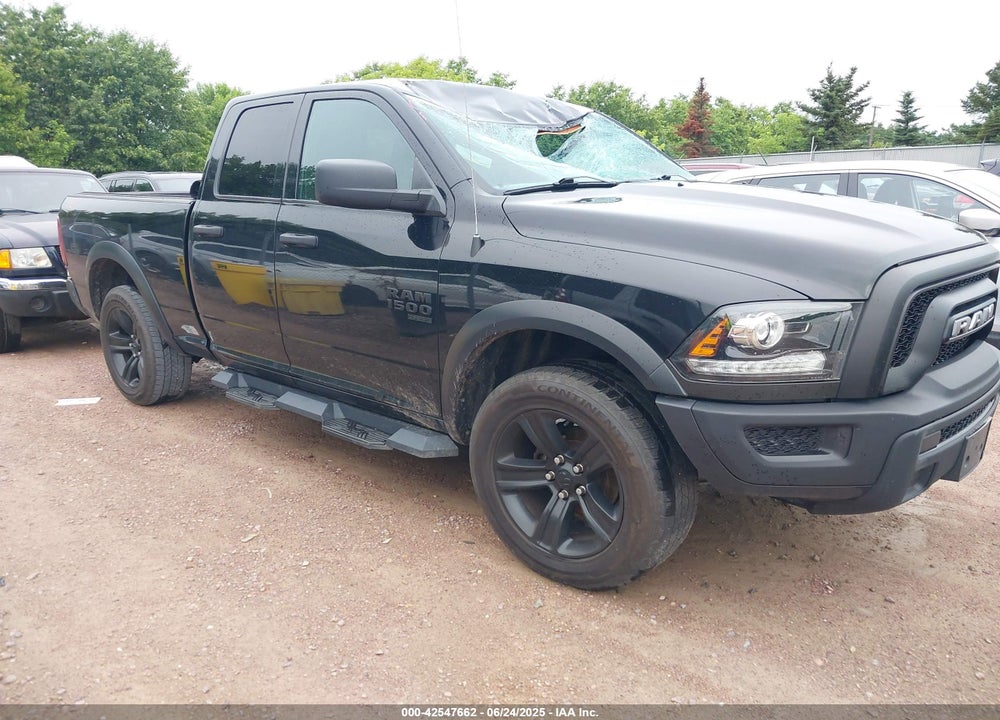 2021 RAM 1500 CLASSIC WARLOCK  4X4 6'4 BOX VIN: 1C6RR7GG7MS547373