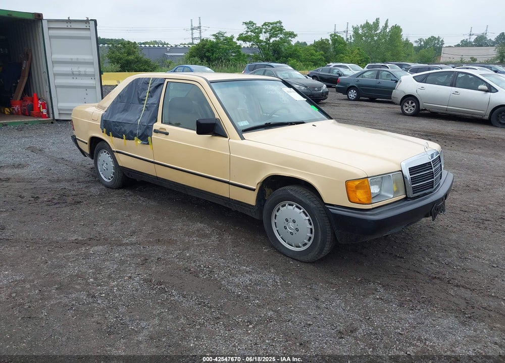 1984 MERCEDES-BENZ 190 E 2.3 VIN: WDBDA24A0EA121222