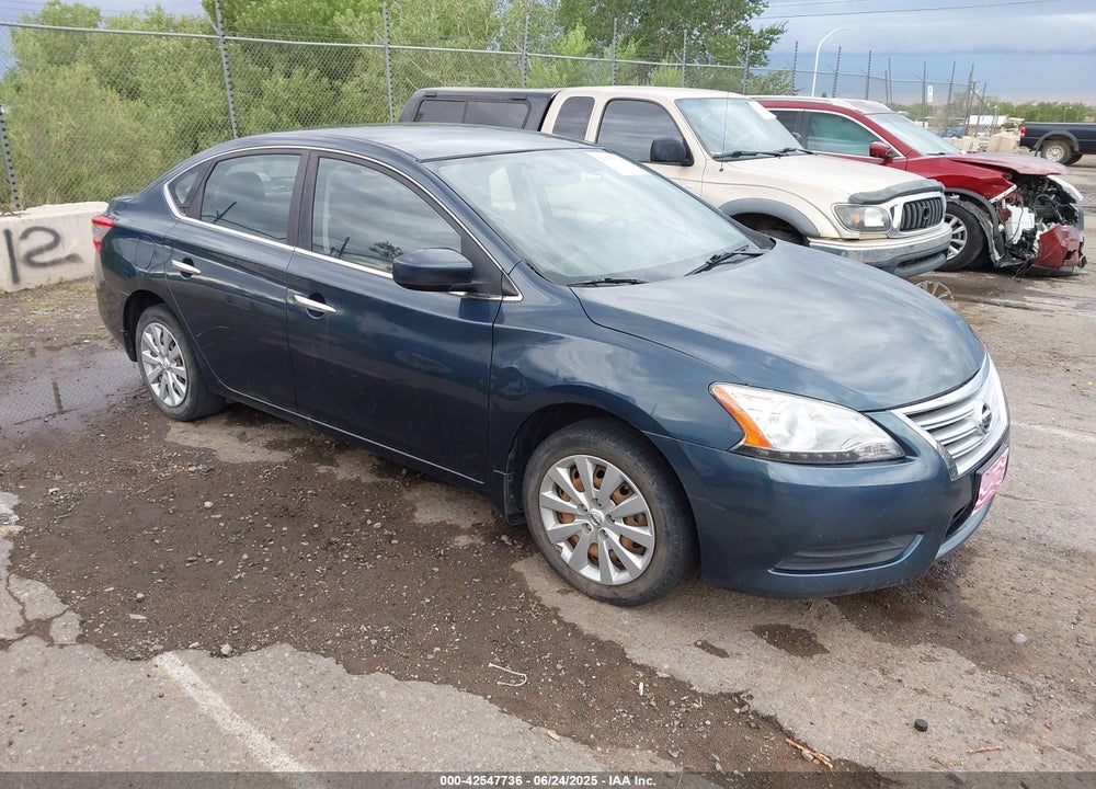 2015 NISSAN SENTRA SV VIN: 3N1AB7AP9FL684290