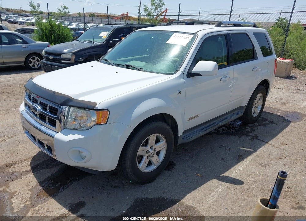 2008 FORD ESCAPE HYBRID VIN: 1FMCU59H38KC99714
