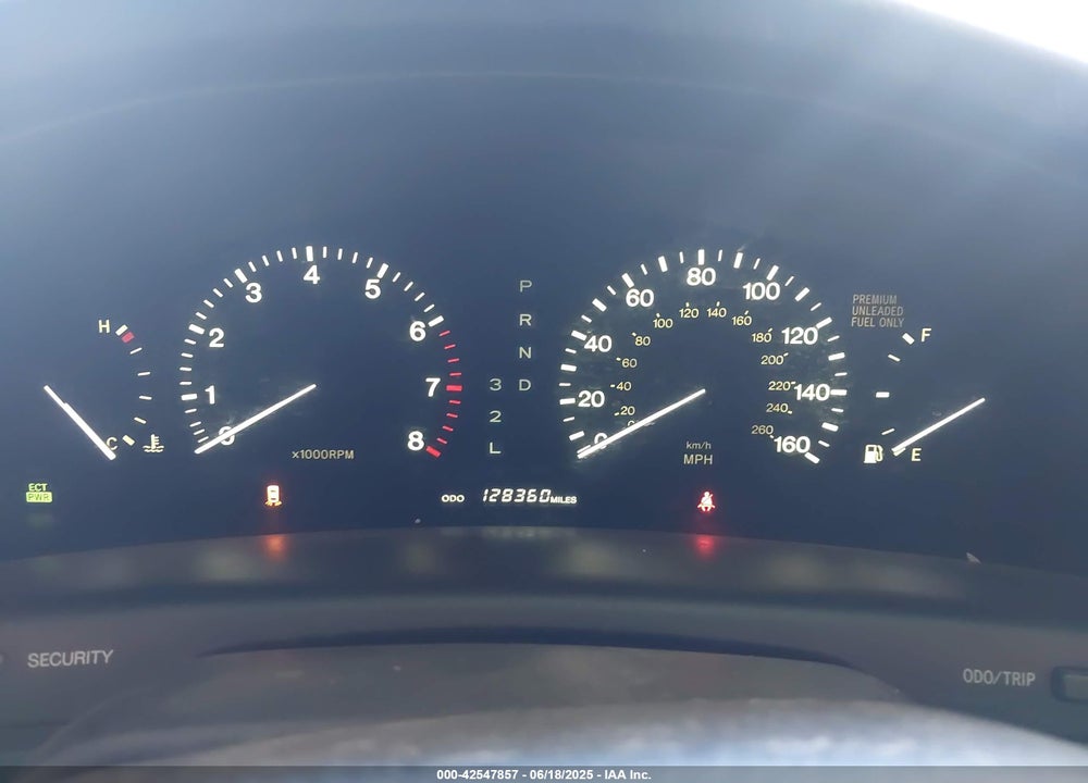 1996 LEXUS LS 400 VIN: JT8BH22F1T0058295