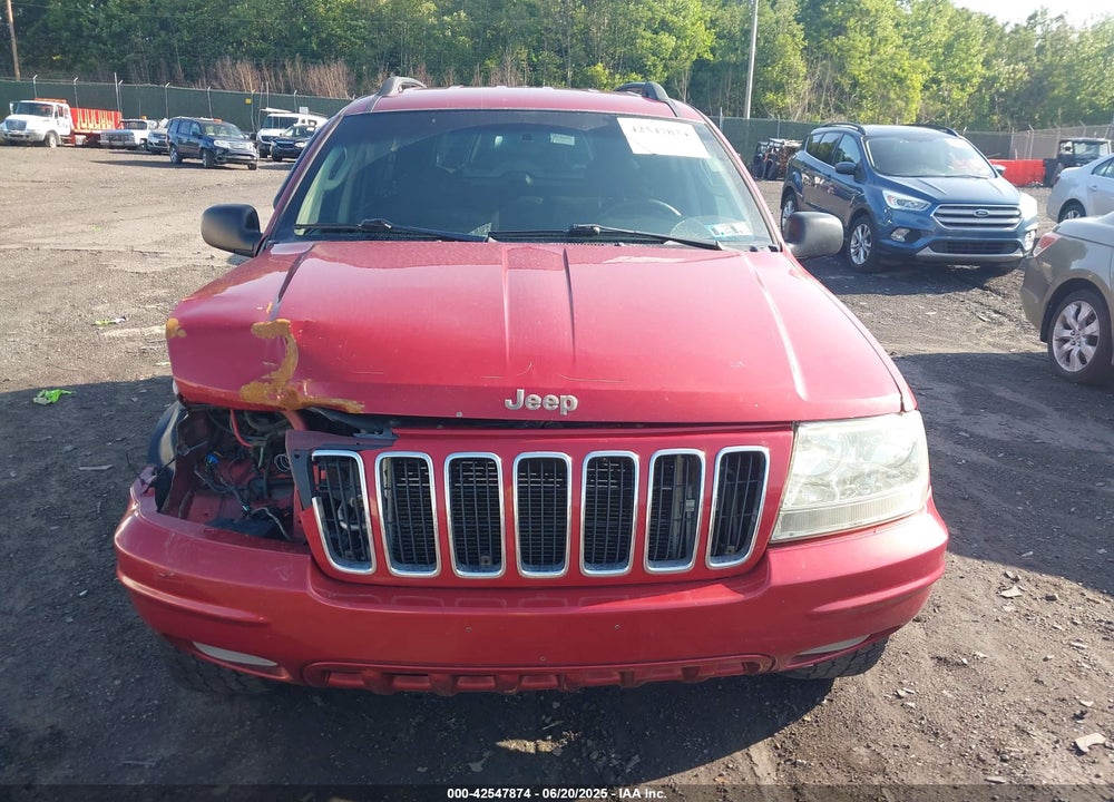 2004 JEEP GRAND CHEROKEE LAREDO VIN: 1J4GW48S84C414555