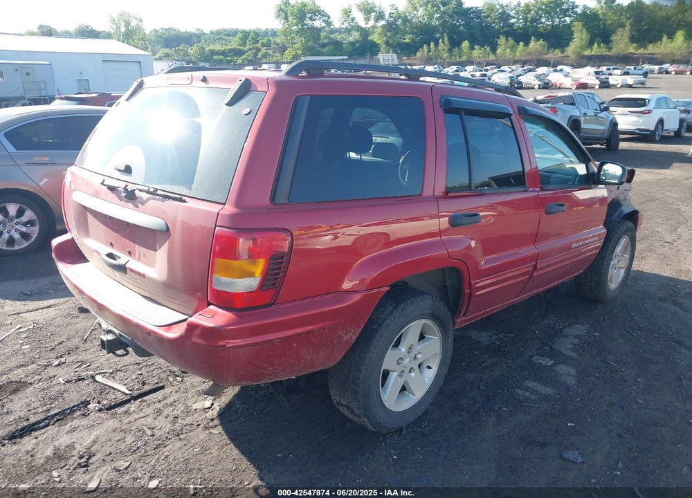 2004 JEEP GRAND CHEROKEE LAREDO VIN: 1J4GW48S84C414555