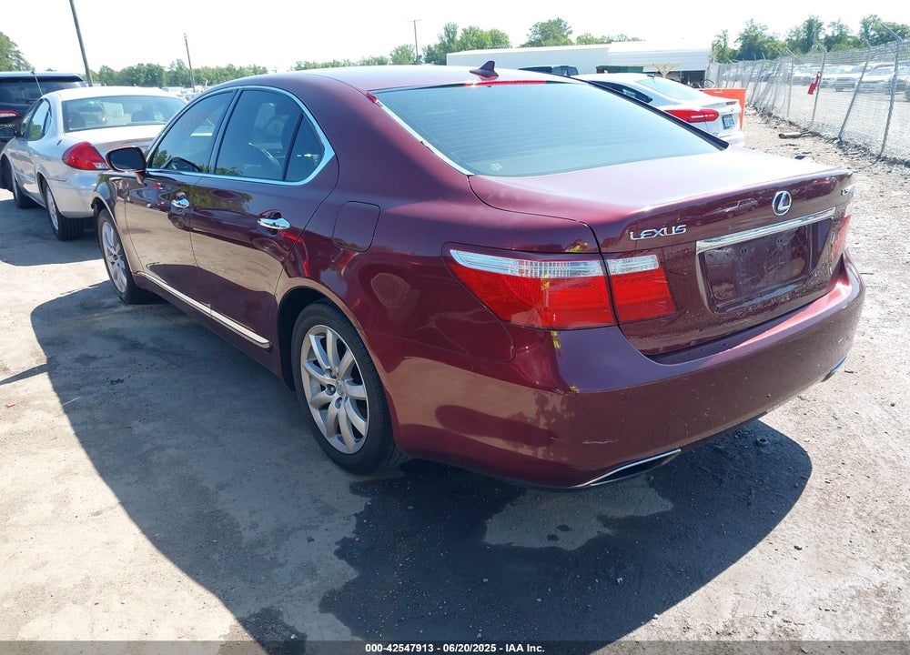 2007 LEXUS LS 460 VIN: JTHBL46F975000819