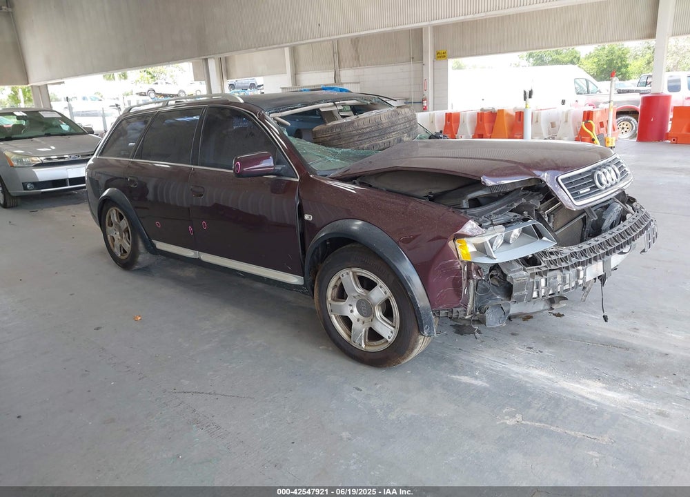 2004 AUDI ALLROAD 2.7T VIN: WA1YD64B54N043659