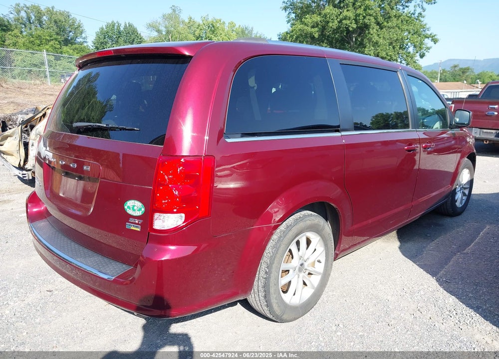 2019 DODGE GRAND CARAVAN SXT VIN: 2C4RDGCG0KR618683
