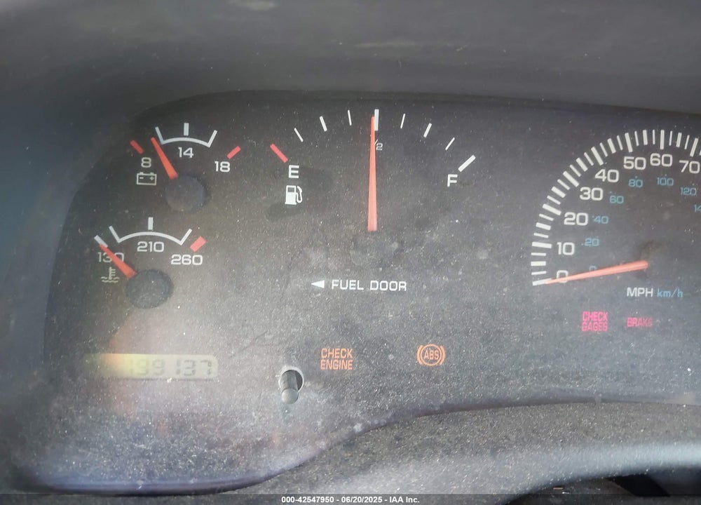 1998 DODGE DAKOTA SPORT VIN: 1B7FL26P8WS631173