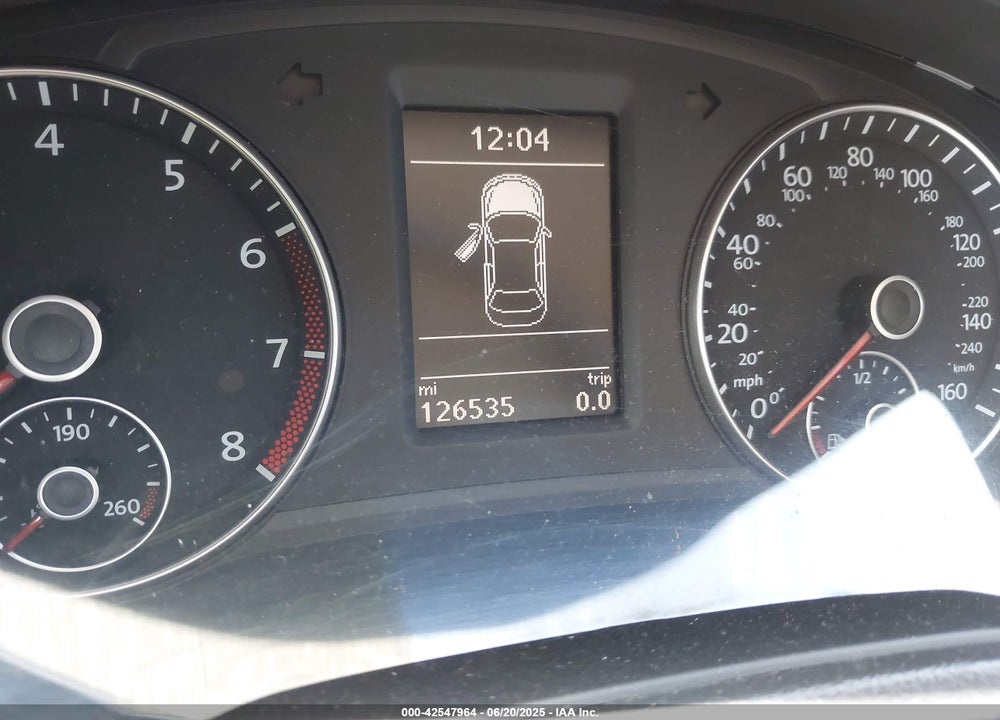 2014 VOLKSWAGEN PASSAT VIN: 1VWCT7A37EC116353