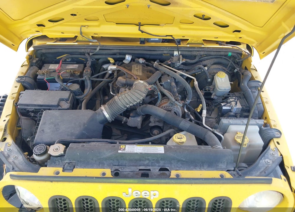 2008 JEEP WRANGLER X VIN: 1J4FA24108L516904