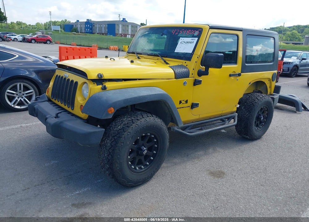 2008 JEEP WRANGLER X VIN: 1J4FA24108L516904