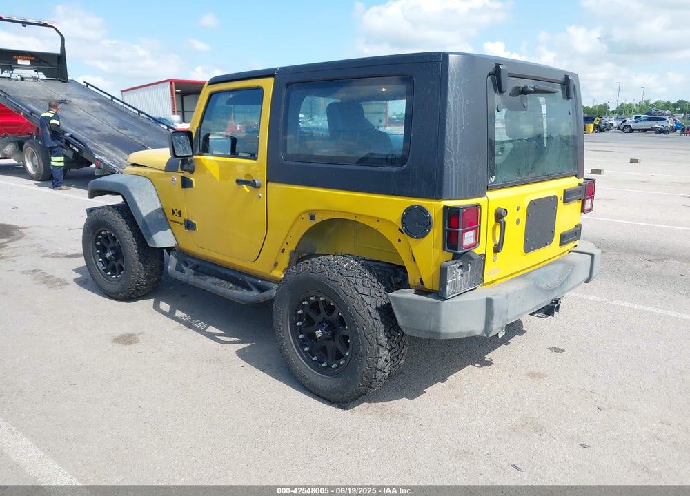 2008 JEEP WRANGLER X VIN: 1J4FA24108L516904