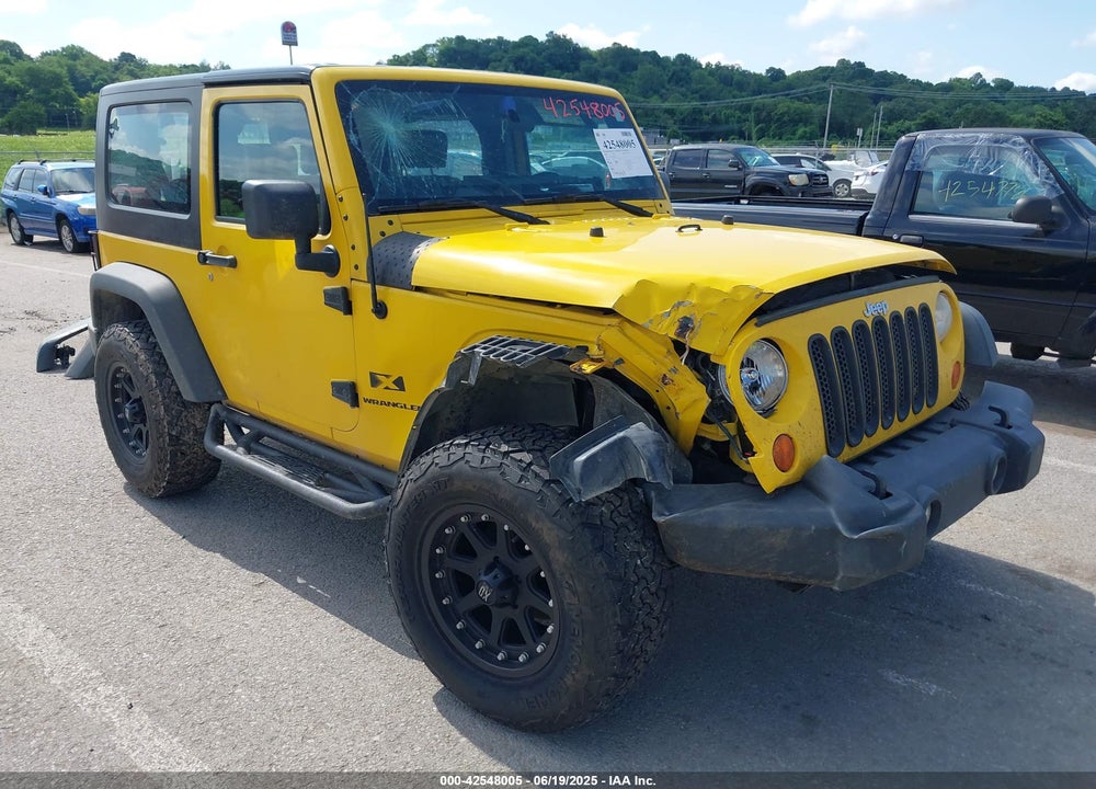 2008 JEEP WRANGLER X VIN: 1J4FA24108L516904