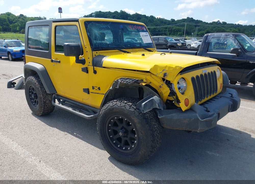 2008 JEEP WRANGLER X VIN: 1J4FA24108L516904