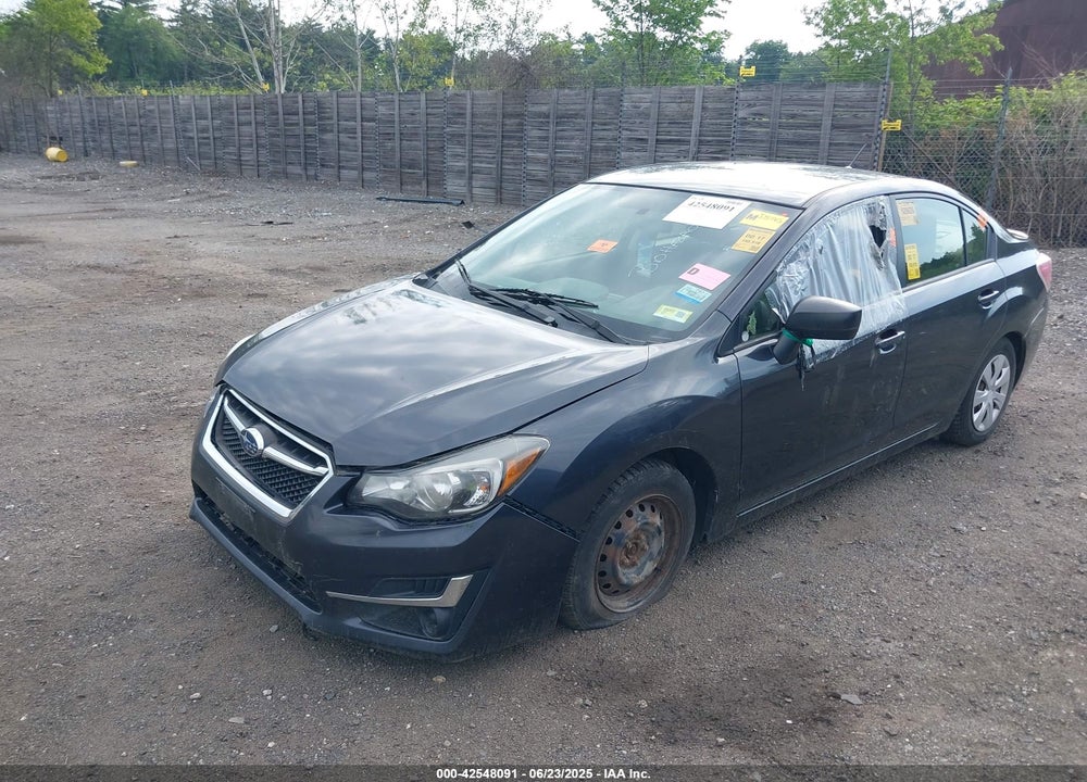 2015 SUBARU IMPREZA VIN: JF1GJAA66FG013913