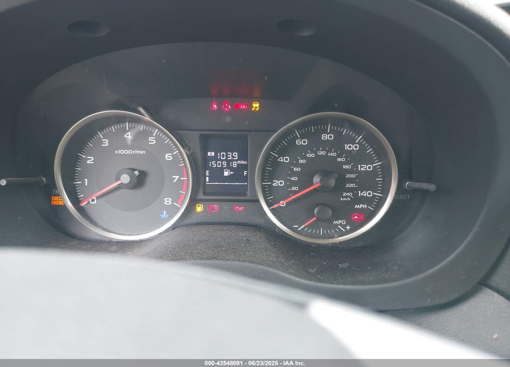 2015 SUBARU IMPREZA VIN: JF1GJAA66FG013913