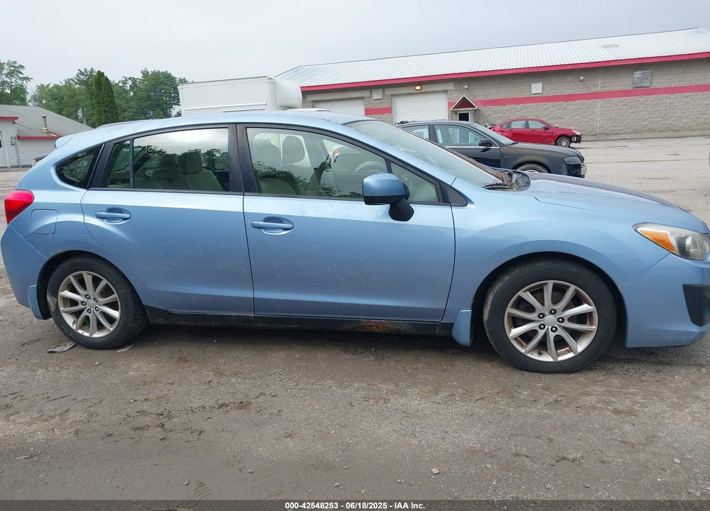 2012 SUBARU IMPREZA VIN: JF1GPAB64CH238673