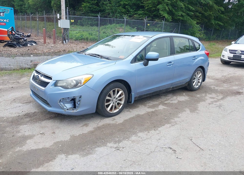2012 SUBARU IMPREZA VIN: JF1GPAB64CH238673