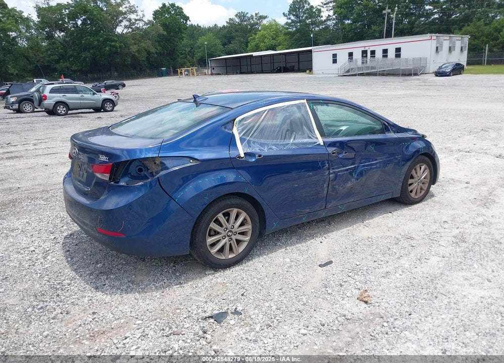 2015 HYUNDAI ELANTRA VIN: 5NPDH4AE8FH633501