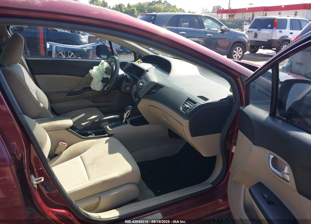 2012 HONDA CIVIC VIN: 2HGFB2F86CH586198