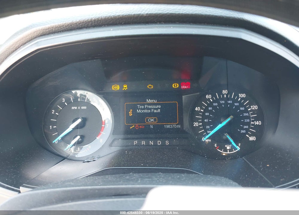2015 FORD EDGE VIN: 2FMTK3G9XFBC11805