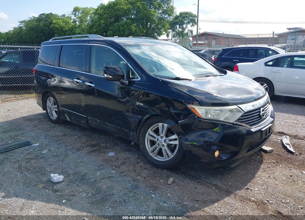 2012 NISSAN QUEST SL VIN: JN8AE2KP4C9045197