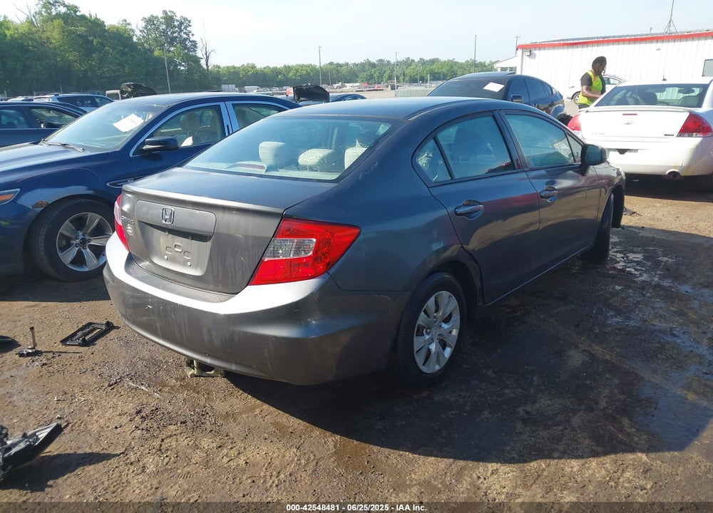 2012 HONDA CIVIC LX VIN: 2HGFB2F53CH599657