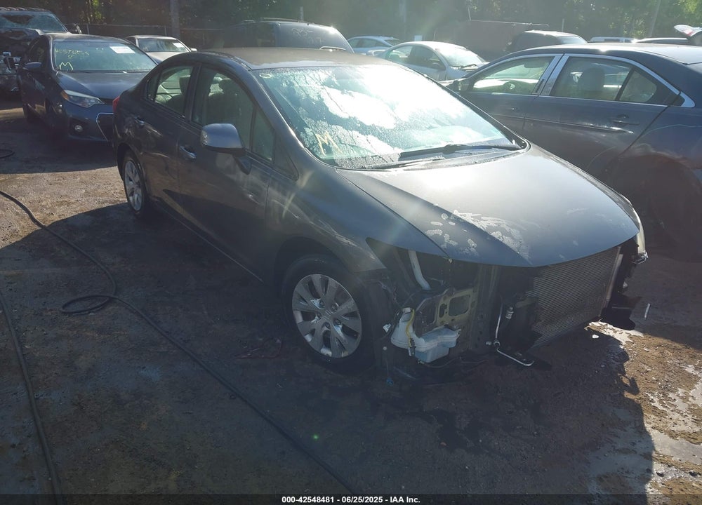 2012 HONDA CIVIC LX VIN: 2HGFB2F53CH599657