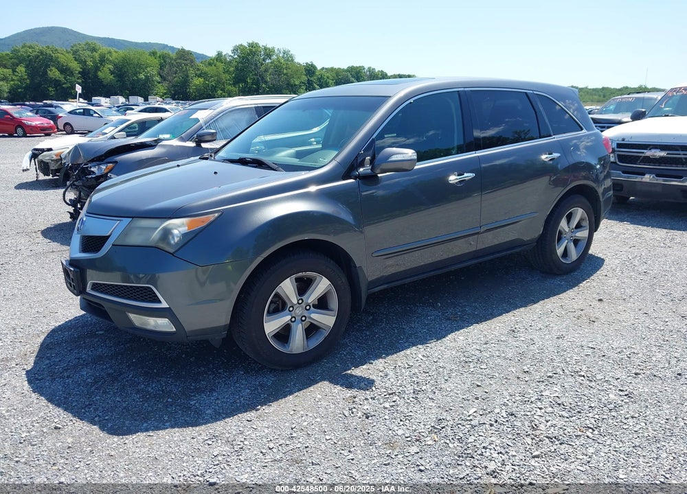 2011 ACURA MDX VIN: 2HNYD2H65BH502751