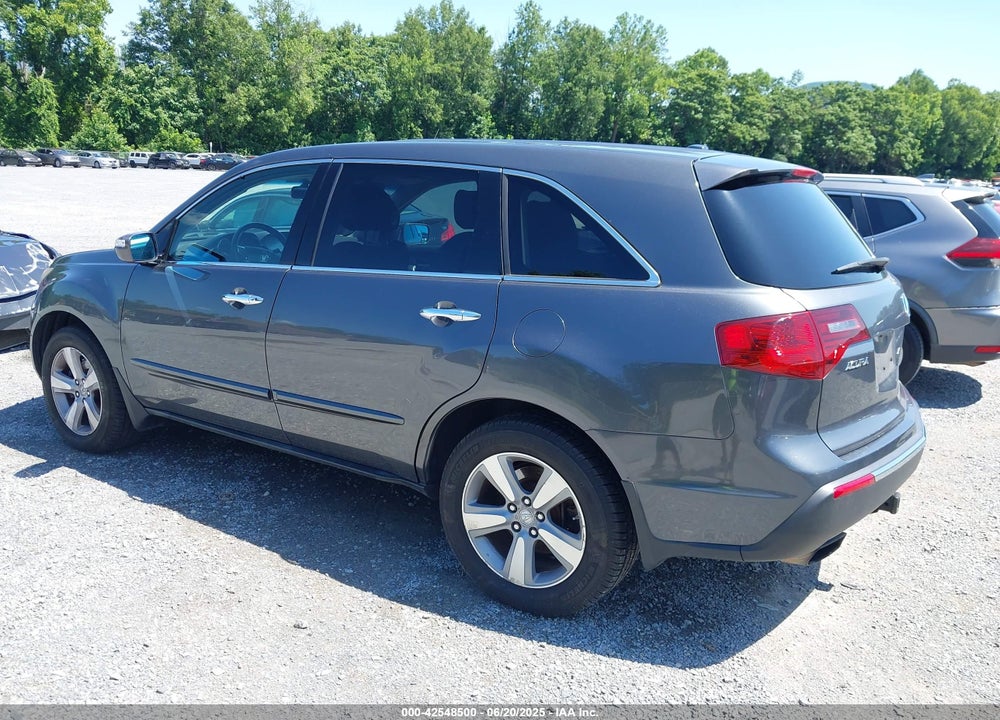 2011 ACURA MDX VIN: 2HNYD2H65BH502751