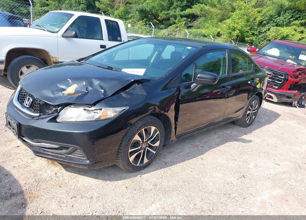 2014 HONDA CIVIC VIN: 2HGFB2F87EH538955