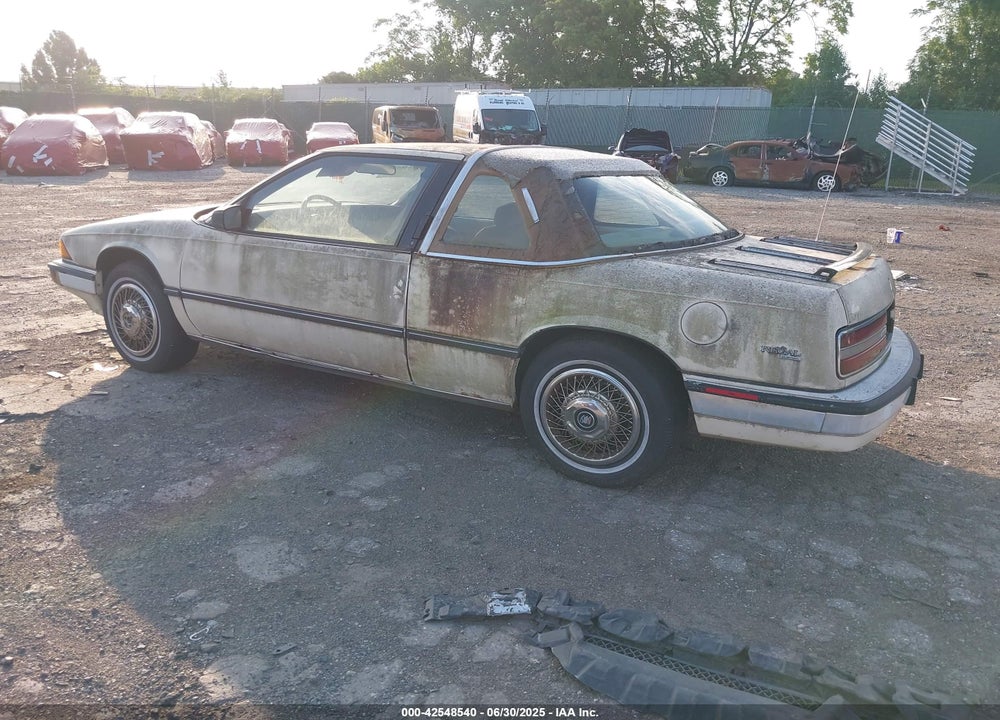 1990 BUICK REGAL CUSTOM VIN: 2G4WB14T3L1422766