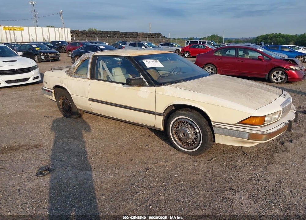 1990 BUICK REGAL CUSTOM VIN: 2G4WB14T3L1422766