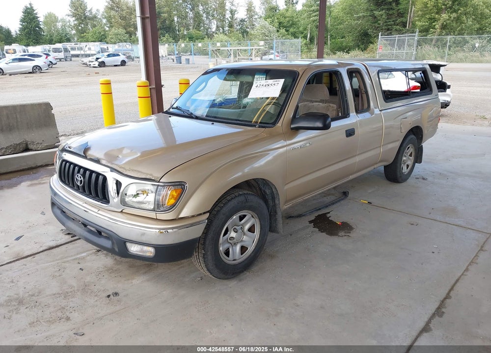 2002 TOYOTA TACOMA VIN: 5TEVL52N22Z032390