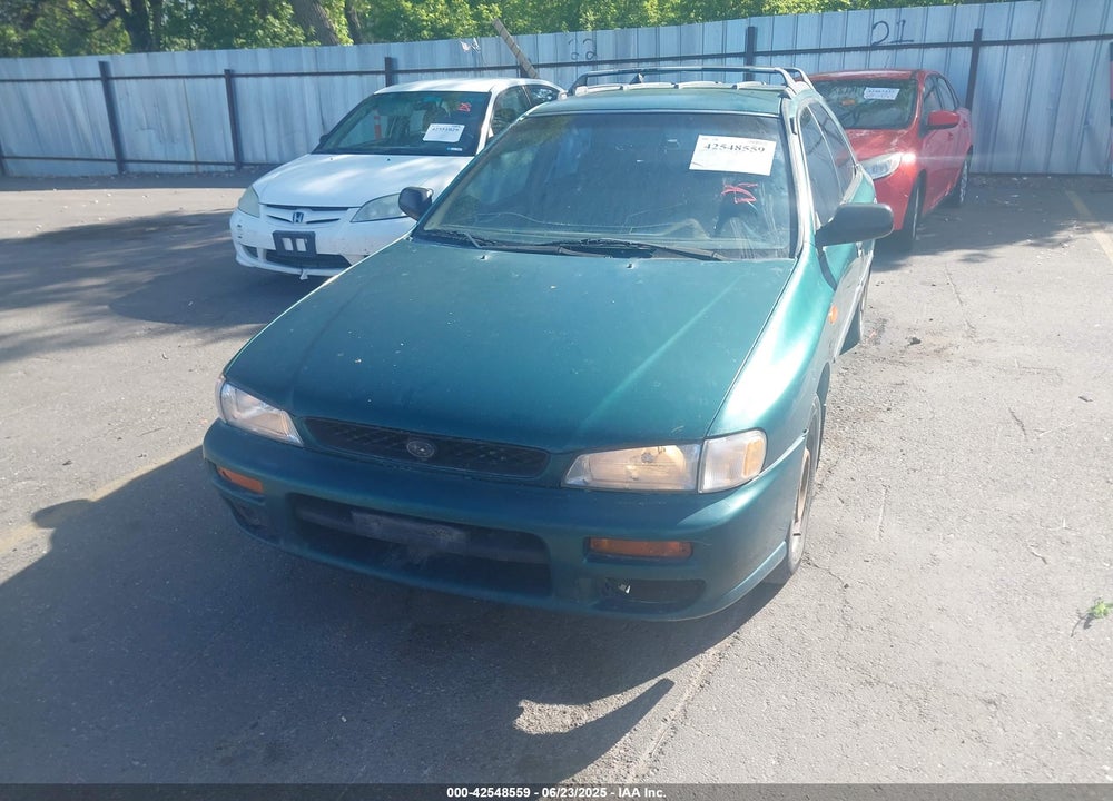 2000 SUBARU IMPREZA L VIN: JF1GF4350YH800134