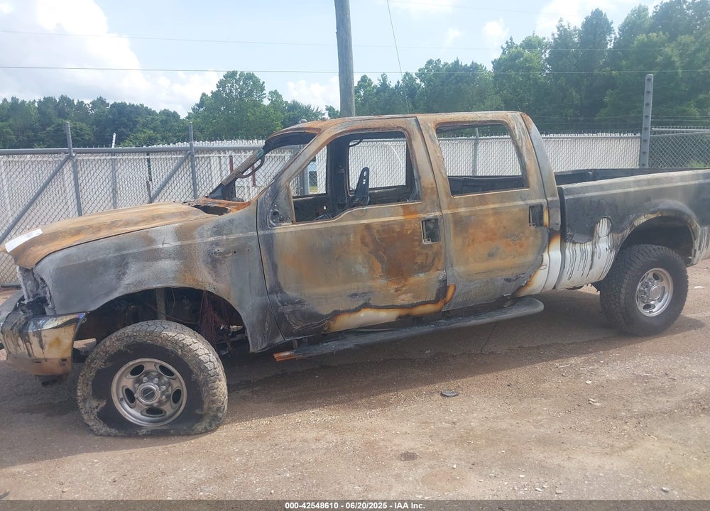 2003 FORD F-250 VIN: 1FTNW21P03EC53967