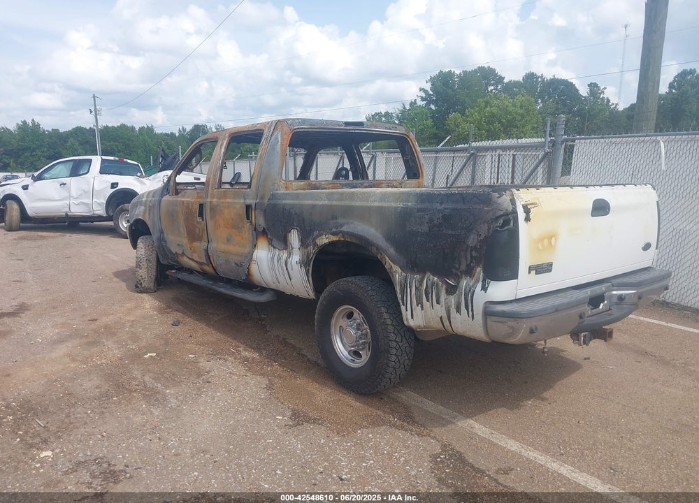 2003 FORD F-250 VIN: 1FTNW21P03EC53967