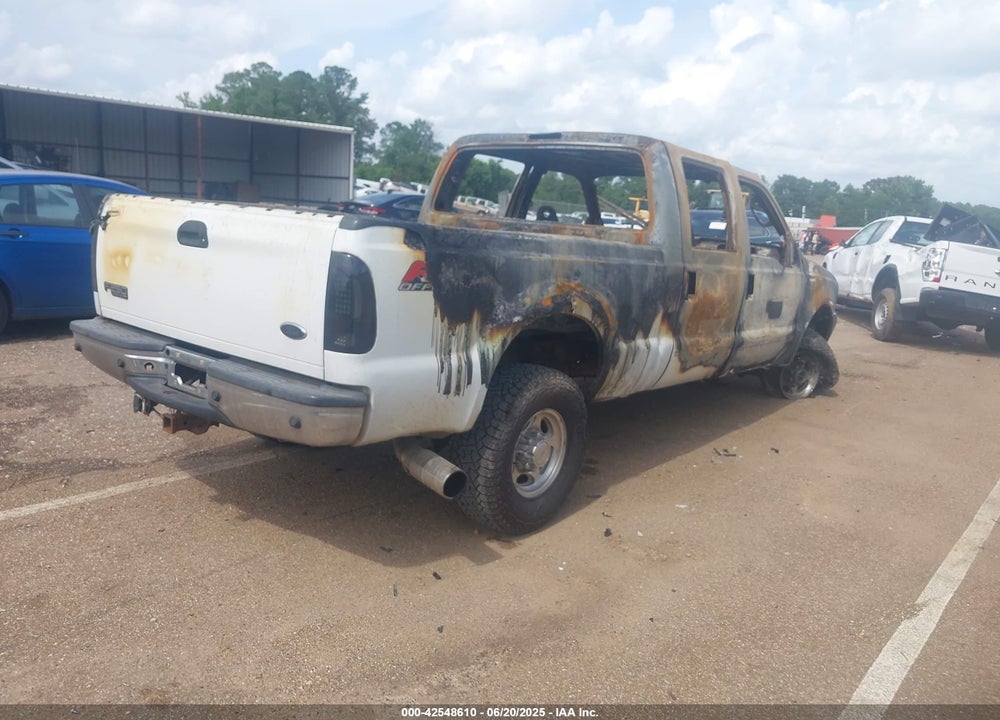2003 FORD F-250 VIN: 1FTNW21P03EC53967